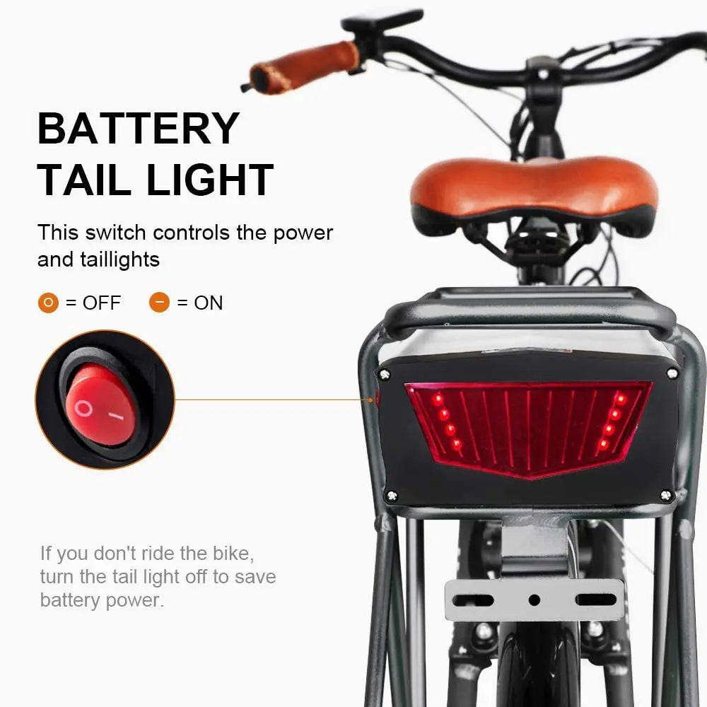 Gepäckträger-EBike-Akku 36 V 48 V 52 V 28,8 Ah 20 Ah 13 Ah 17,5 Ah 21700 18650 Lithium-Bateria-Pack für 1500 W 1000 W 750 W 500 W 350 W 250 W – Detail 9