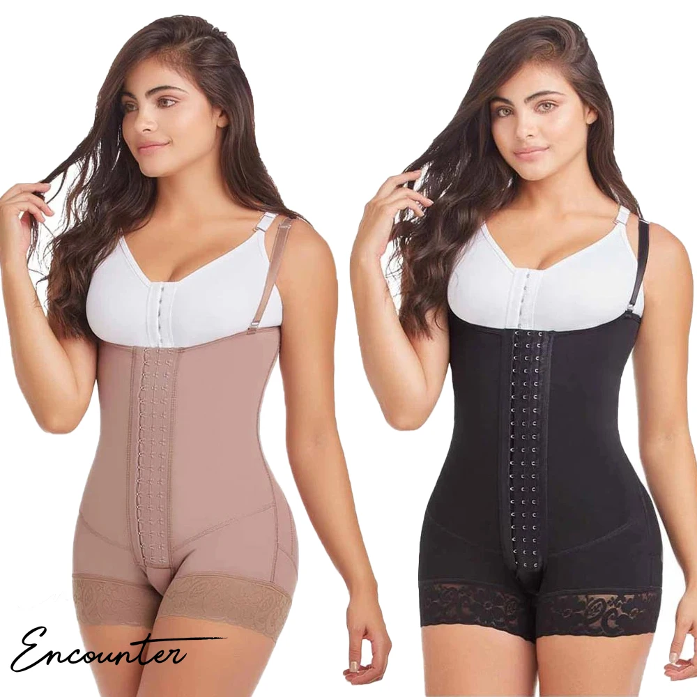 High Compression Body Shapewear Women Fajas Colombianas Corrective Girdle Tummy Control Post Liposuction BBL Slimming Waist Belt