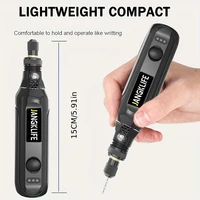 USB Cordless Rotary Tool Kit Woodworking Engraving Pen DIY For Jewelry Metal Glass Mini Wireless Drill 2