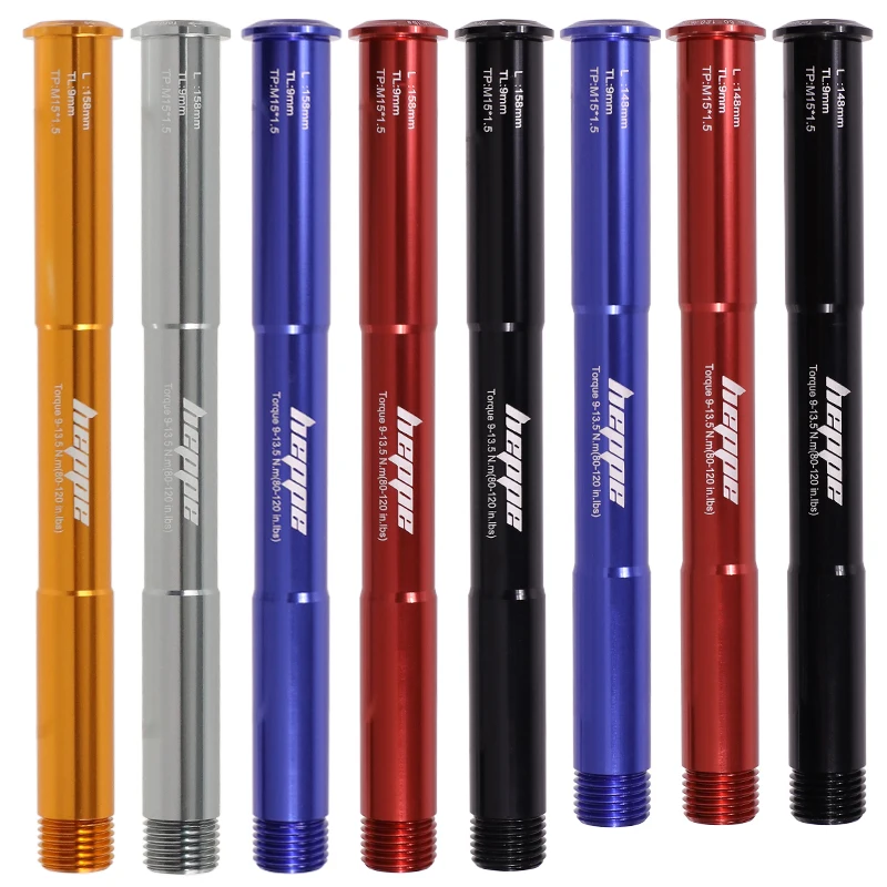Durable Multi-Colored Bike Thru Axle for MTB Front Fork