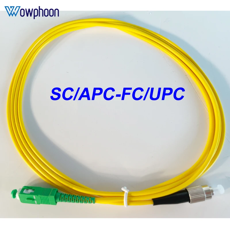 

Fiber Optic Patch Cord Cable, SC, APC-FC, UPC, Simplex SM, 1m, 3M, 5m, 10m, 20m, Fiber Optic Jumper Cable 3.0mm