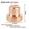 20 PCS Consumables For Plasma Cutter CUT40/50 Electrodes Tips Kits PT-31 Cutting Accessories Series Good Capacity 6