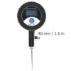 Soccer Ball Pressure Gauge Metal Handheld Soccer Ball Barometer Volleyball Basketball Barometers with Digital Display 6