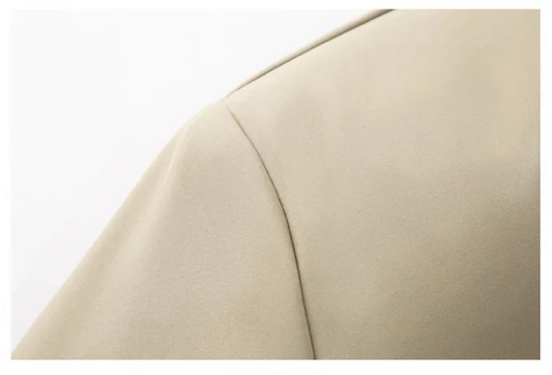 BROWON Brand Mens Daily Jacket Casual Solid Color Stand Collar Work Business Wear-resistant Autumn Jacket for Male Commuting