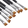 Hot Sale Eyebrow Inclined Flat Angled Brush Eyeliner Eyeshadow Eye Brow Makeup Tool Professional Cosmetic Makeup Tools
