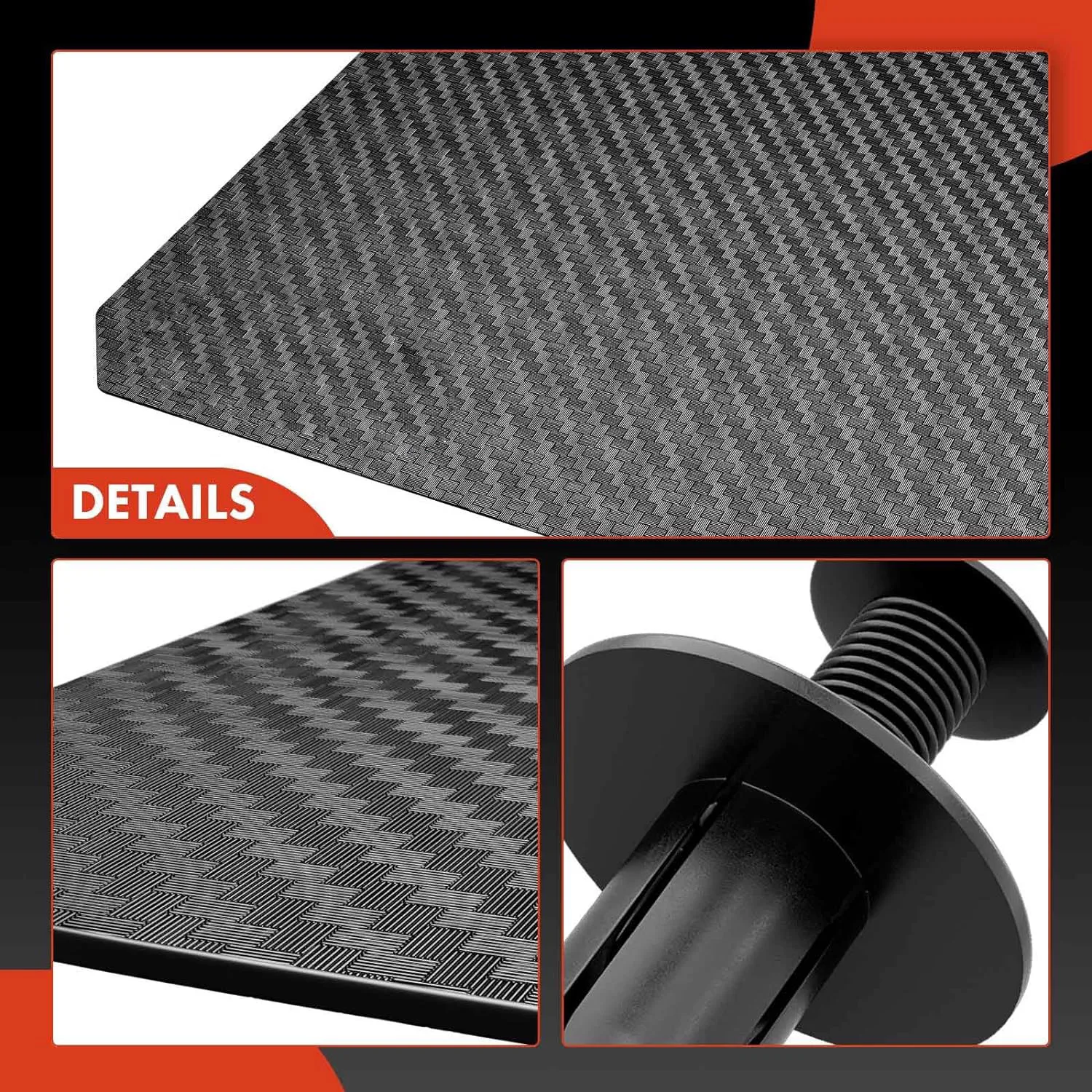 포드 피에스타 ST ST150 ST180 ST200 ST-LINE 500 ST500 mk5 mk6 mk7 mk8 Zetec S RS용 탄소 섬유 머드 플랩 스플래시 가드