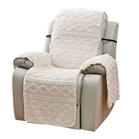 Sofa Cover Chair Cover Thick Double-sided 1 Seater Furniture Protector Covers Jacquard Plus Velvet Massage Chair 2