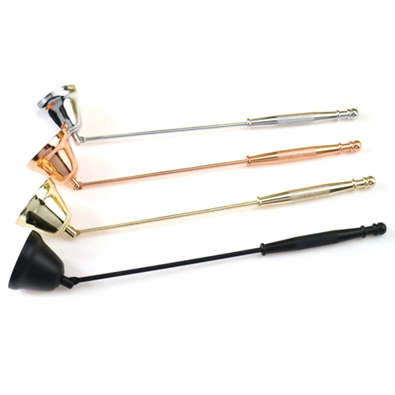 Description Picture 5 of item1Pc Stainless Steel Candle Snuffer Extinguisher Anti-Slip Safe Wick Snuffer Accessories