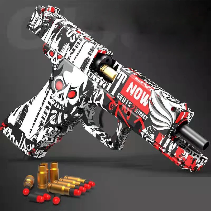 Glock-Pistolet Airsoft M1911 Graffiti Toys pour garçons, éjection de coque,  fléchettes souples, balle, sports de plein air, odorde tir CS, nouveau -  AliExpress