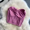 Women's New Summer Fashion Summer Slim Beautiful Back High Quality Soft Sexy Elastic Tank Top Solid Color Tank Top 6