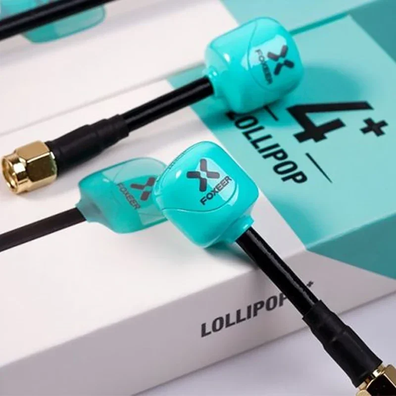 Foxeer Lollipop 4 Plus 4+ FPV Antenna 5.8G 2.6dbi Omni Mini Antenna RHCP LHCP SMA MMCX UFL For RC FPV Racing Drone external antenna