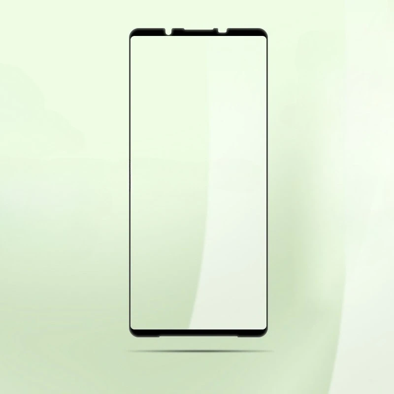 Clear 9D Tempered Glass Screen Protector with Protective Film