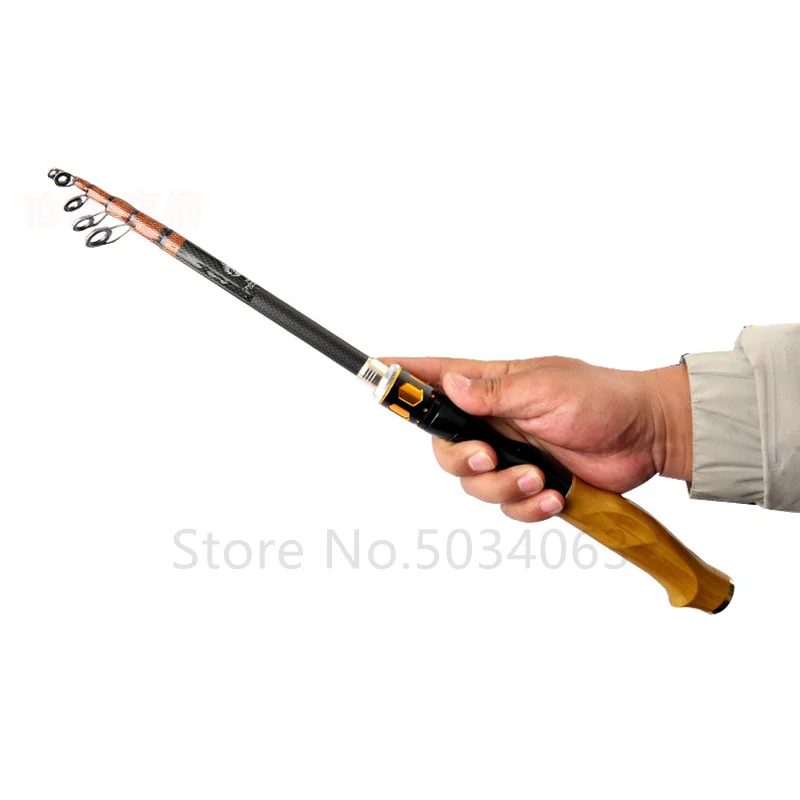 

1.8/2.1/2.4/2.7m Fishing Rod Portable Carbon Casting Carp Fishing Pole Tackle Compression Resistance Outdoor Fishing