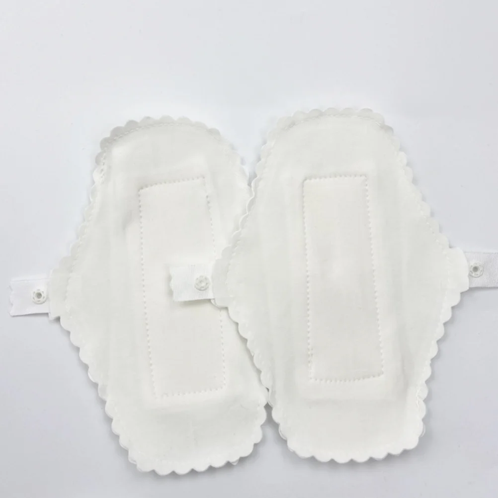 3 Pcs Waterproof Menstrual Cloth Underpants Lining Cotton Pad Sanitary Napkin Period Pads Reusable Washable 2