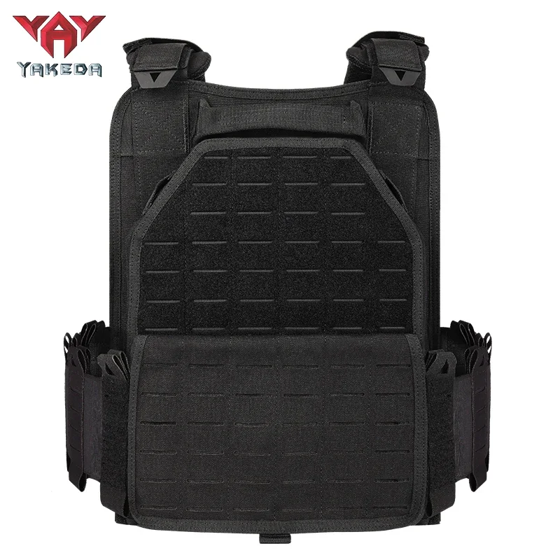 YAKEDA Lightweight Quick Release Laser Cutting Plate Carrier Combat 1000D Molle Chaleco Tactico Military Tactical Vest