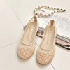2024 New Women Flats Shoes Ballet Flats Fashion Bow-Knot Women Shoes Slip On Cut Outs Flat Sweet Hollow Summer Female Shoes 5
