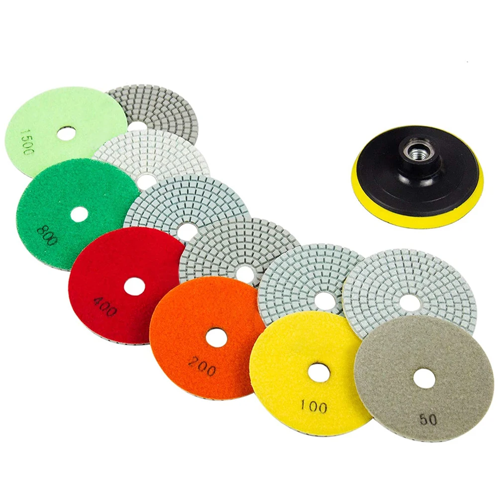 

Polishing Pad Grinding Discs 1500# 200# 400# Ceramic Ceramic Stone Wear-resistant 100# 100mm Concrete For Stone