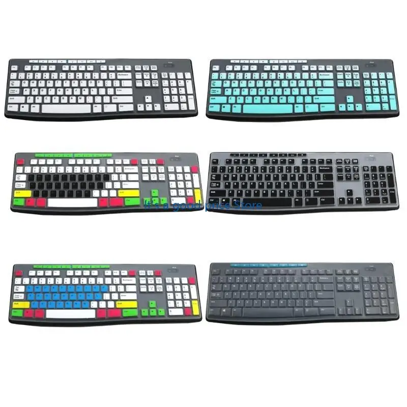K260 K270 MK295 MK275 모델의 실리콘 키보드 커버