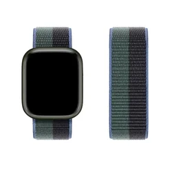 Premium Nylon Strap for Apple Watch - Versatile and Durable Bracelet Correa (Eucalyptus)