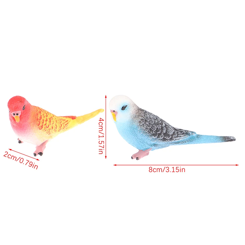 Simulation Peacock Bird Figurines PVC Action Figures Models Collection Educational Toy For Children Miniature Landscape Ornament miniature figurines