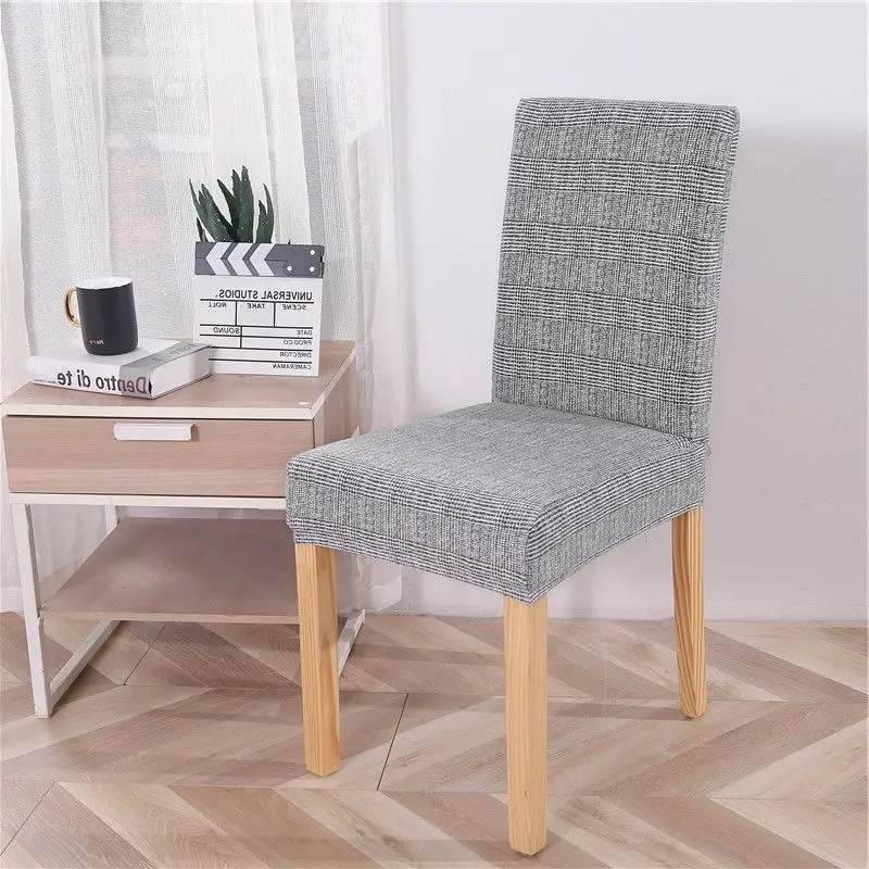 1pc Universal Chair Cover Christmas Hotel Household Anti-fouling Chair Cover Piece Elastic Office Computer Seat Cover 5