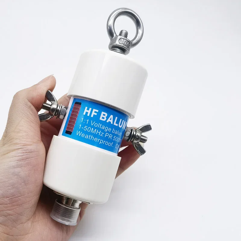 Banggood Waterproof HF Balun Durable 160m-6m Bands 1.8-50MHz 500W 1:1 Universal Voltage Balun for Shortwave Antenna Balun