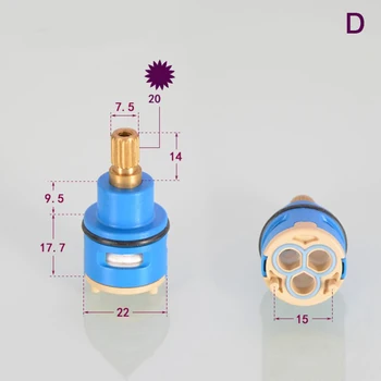 ก๊อกน้ำคอลัมน์ตลับแผ่นเซรามิกผสมวาล์วผสม Tiang Pancuran Tap Bath วาล์วผสมอุปกรณ์ห้องน้ำ 7