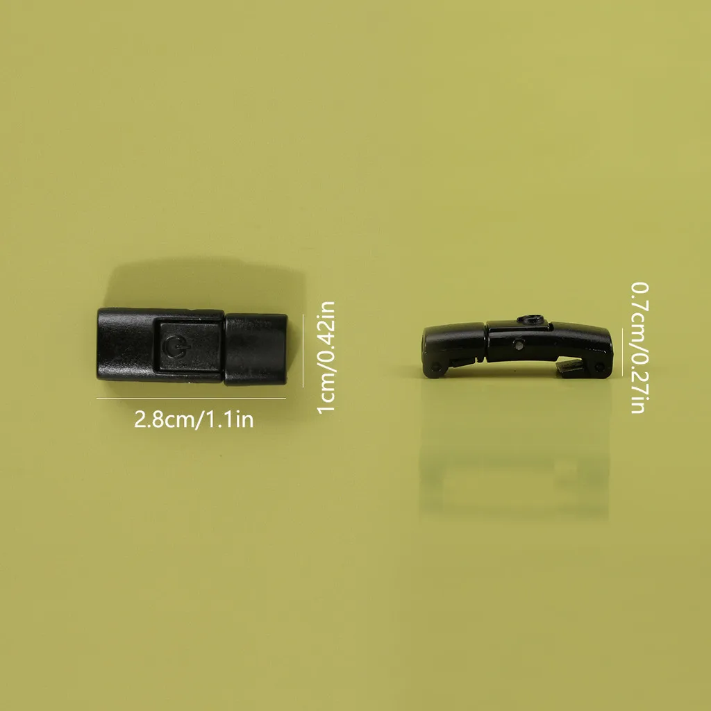 4 Stück Schnürsenkel-Schlösser ohne Krawatte, Metallschnallen, schnelle Schnürsenkel-Clips ohne Krawatte für Erwachsene und Kinder, Turnschuhe, schnelle und einfache Schnürsenkel-Clips – Detail 1