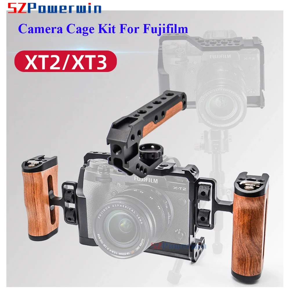 Rig Fuji Xt3 Cinematic Fujifilm Xt3 Cage SZPowerwin For Fujifilm