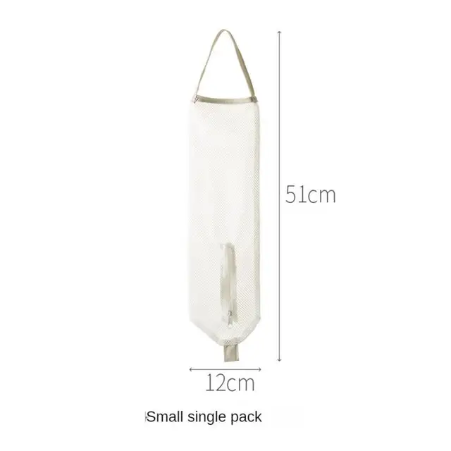 Újrafelhasználható Függő Tároló Táskák Otthoni Üreges Hálózsák Gyümölcs Zöldség Fokhagymás Hagyma Szervező Konyhai Kiegészítők - Image 6