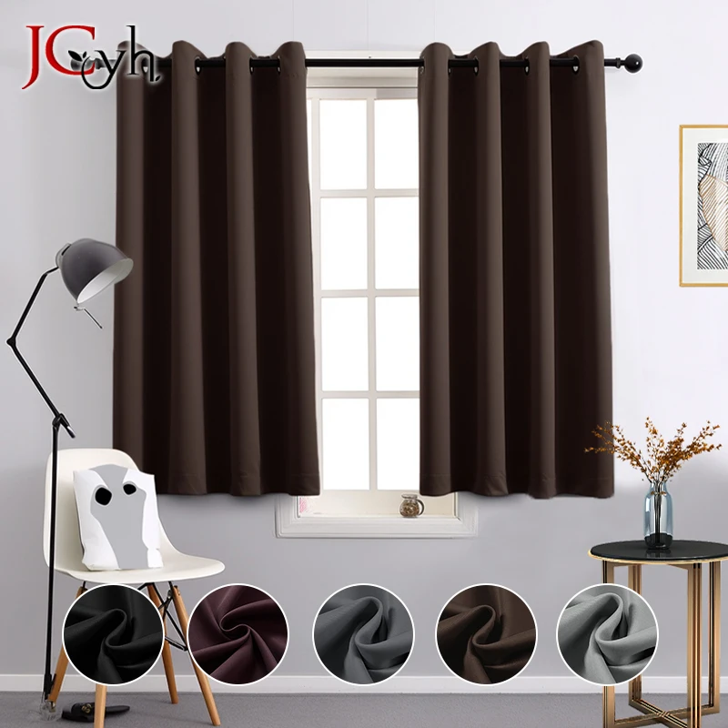 Camera Da Letto Oscurante Piccole Tende Per Soggiorno Tende Da Bagno Tenda Per Finestre Ready-Made Rideaux Occultant Tende Texture