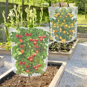 Plant Protection Bag Garden Netting Cover with Zipper Drawstring Garden Insect Netting Transparent Bird Plant Barrier Screen