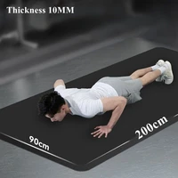 200/185×80/90cmYoga Mat Travel Fitness Exercise 10mm Thicknesses for Yoga Pilates Floor Workouts Thicken Widen Moisture-proof