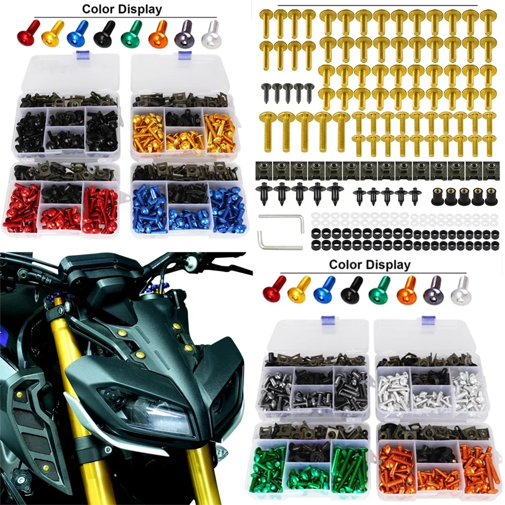 

For Suzuki GSX-S750A GSX-S750ZA GSX-S950 GSXS750A GSXS750ZA GSXS950 Motorcycle Fairing Bolts Screw Nut Clip Kit Accessories