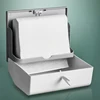 Kitchen Tissue Dispenser Luxury Paper Towel Dispenser High Quality ABS Tissue Box Wall Mounted Punch Free for Toilet 3