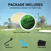 Golf Iron Polishing Kit Club Cleaner Polish Cleaning Solution Golf Club Care Set Golf Brush Cleaner Sponge Value Pack 2