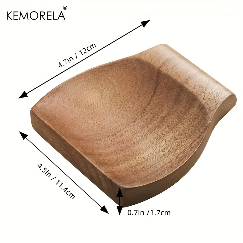 Wooden Spoon Holder Wooden Spoon Oil Separator Household And Commercial Spoon Tray Spoon Pad Cooking Spatula Tableware Holder 6