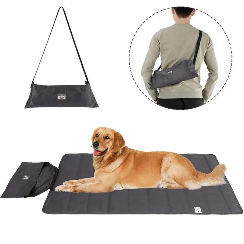 Foldable Pet Blanket Mat Waterproof Folding Washable Dog Sleeping