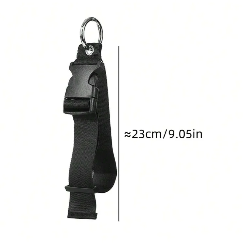 Travel Luggage Fixed Strap Backpack External Portable With Release Buckle...