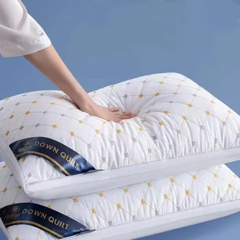 Cuscini per hotel progettati specificatamente per la protezione della colonna vertebrale cervicale e gli aiuti per il sonno Uso domestico Dormitorio Cuscino singolo Nucleo 1