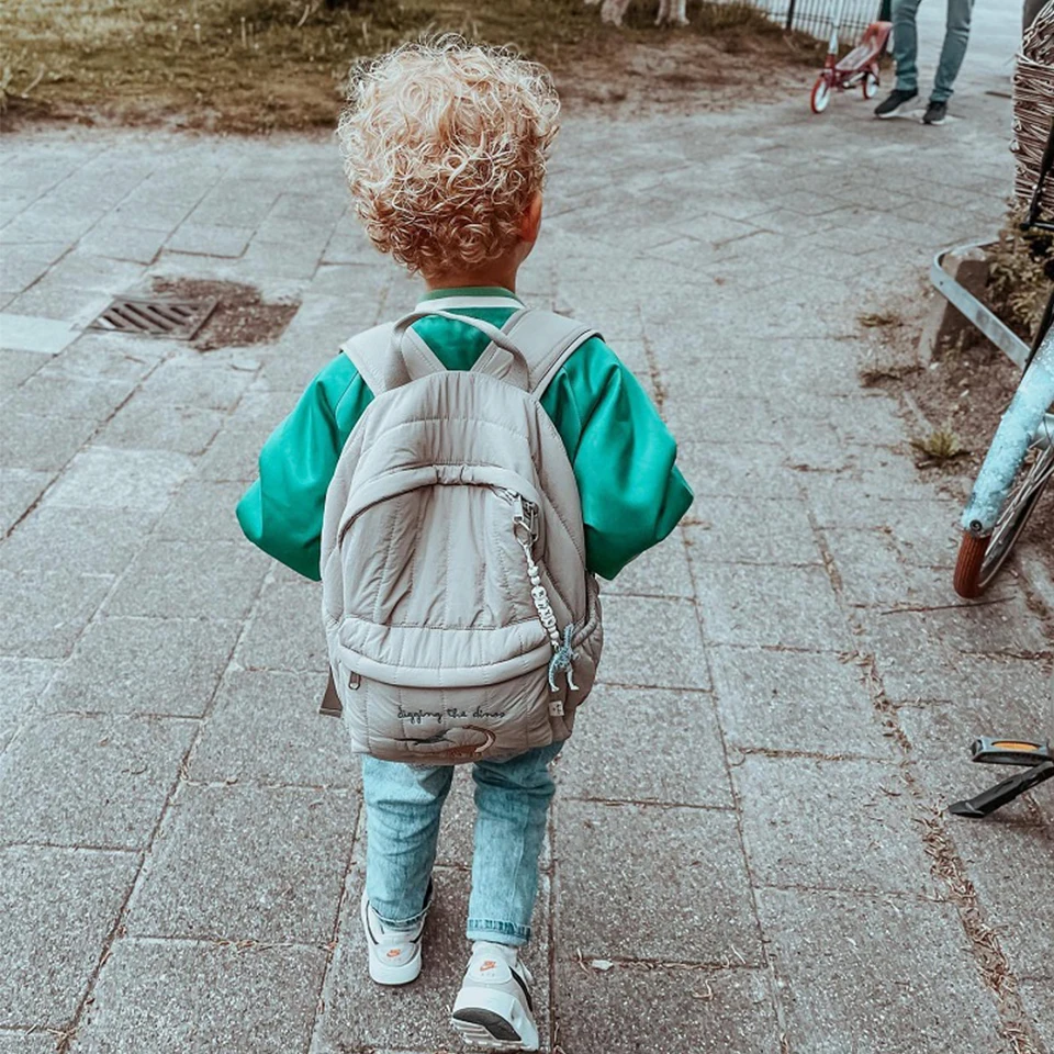 KS Brand Mommy Bag Travel Children Kid Cherry Backpack Primary Schoolbag Baby Waterproof Print Kindergarten Bags Boys Girls Gift 3