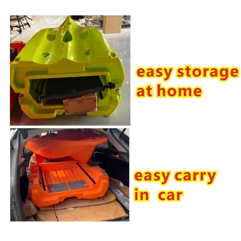 Good Sales 2026 3 Sections New 2 Person Mult-Power Dual Use Drive Modular Kayak Detachable Material Water Resistant image 5