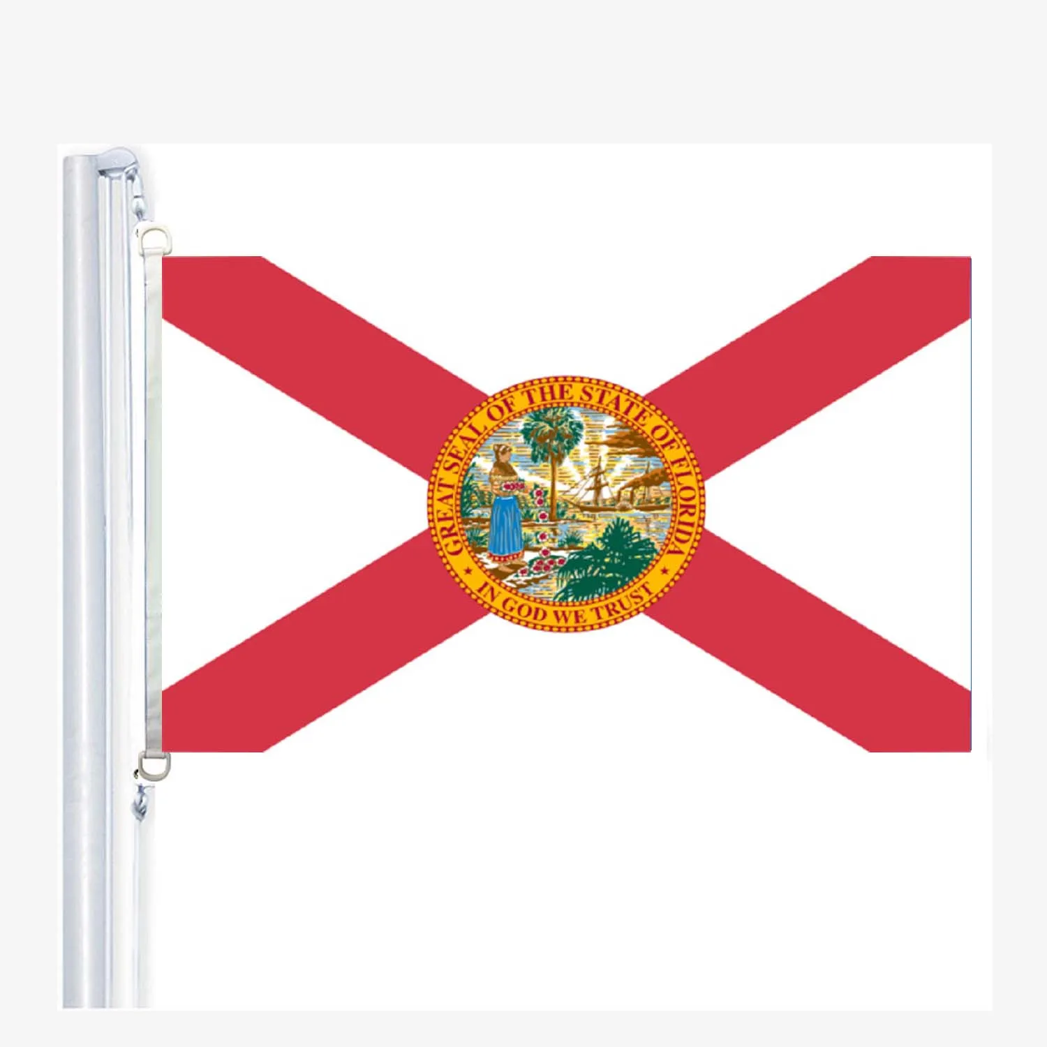 

Florida Flags 90 x 150 cm, 100 % Polyester, Digitaldruck