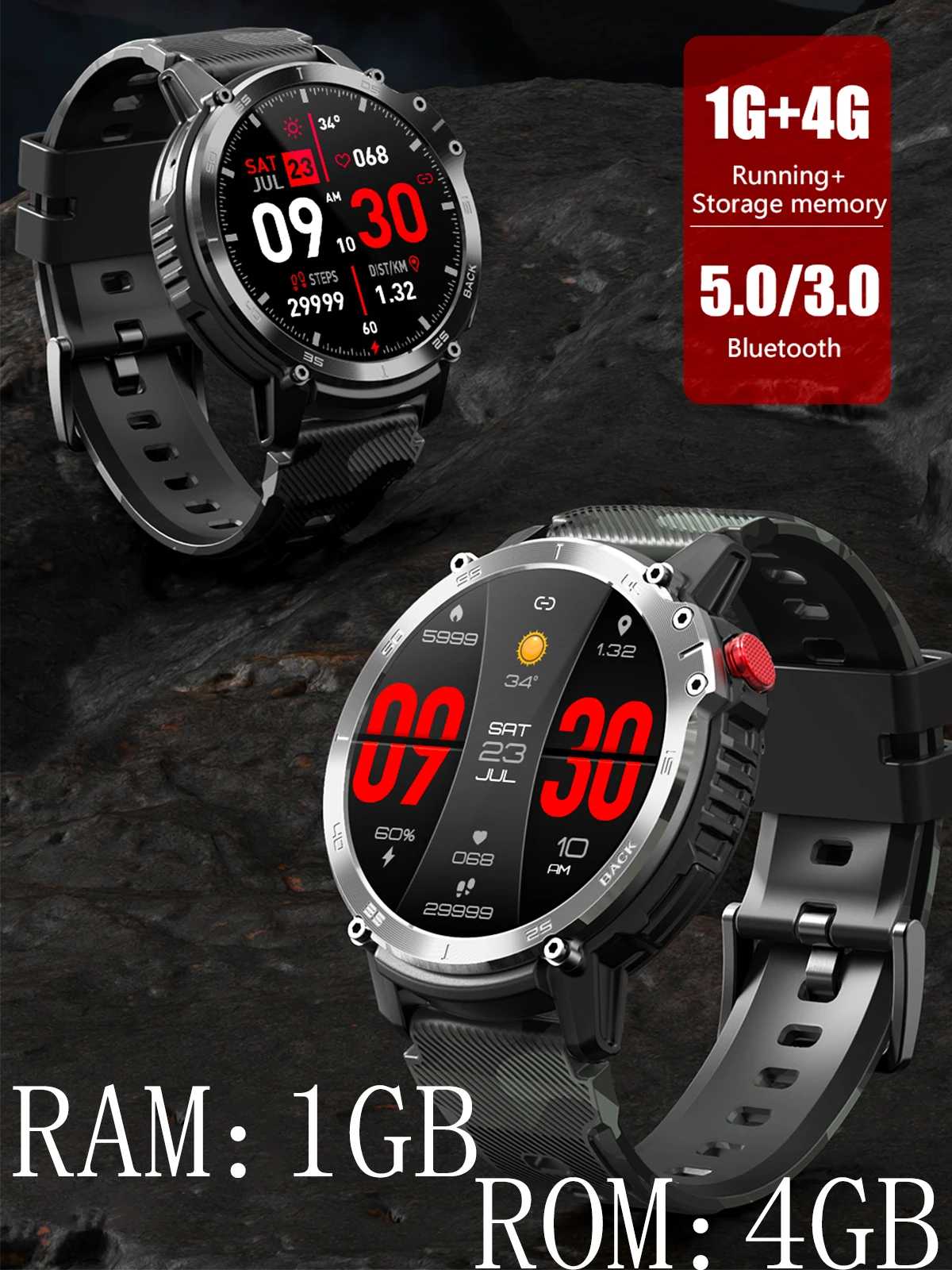 LEMFO Ʈġ ѱ 2023 4G ROM  Bluetooth  C22 ð 400mAh ͸  3 Ʈ ð  Bluetooth   ȭ     ͸ ɹڼ  IP68  smar