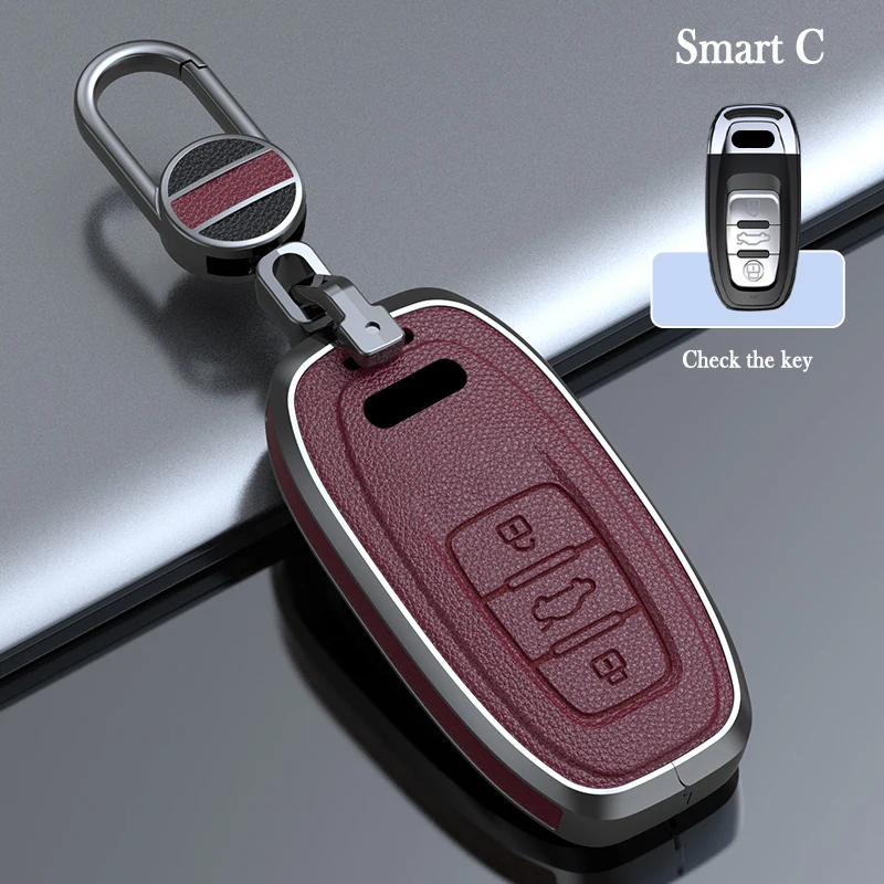 

Car Remote Key Case Cover Holder Shell Fob For Audi A4 A1 A3 S4 B7 B8 A6 A5 A7 A8 Q5 S5 S6 Q7 Accessories
