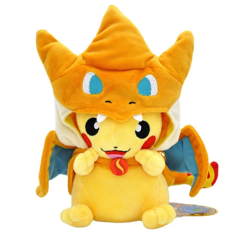 

Doll Plush Toys New Cartoon Pokemon Pikachu Anime Peripherals High-value Creative Fashion Children's Couple Pillow Birthday Gift