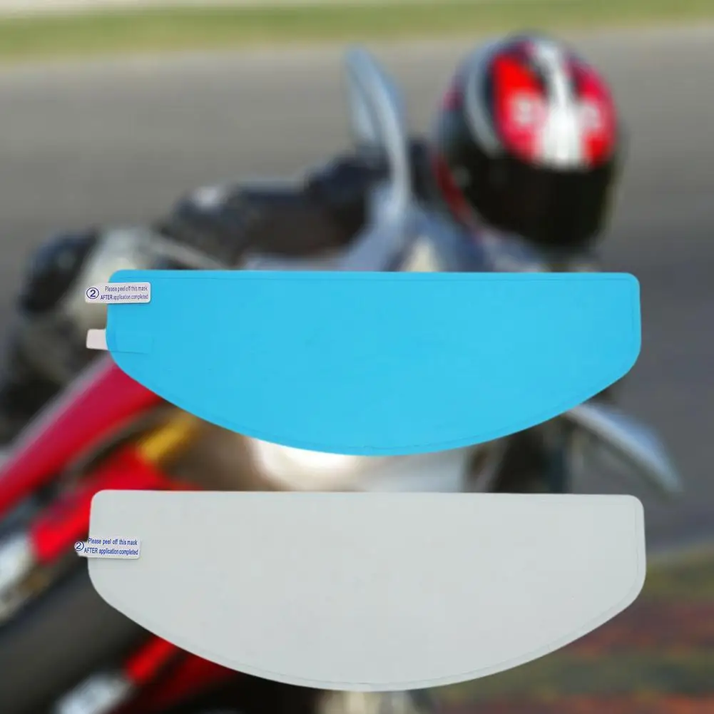 Full-frame Universal Helmet Anti-fog Patch Universal Rainproof Film Lens Sticker Riding Cap Motorcycle Helmet Sticker Films