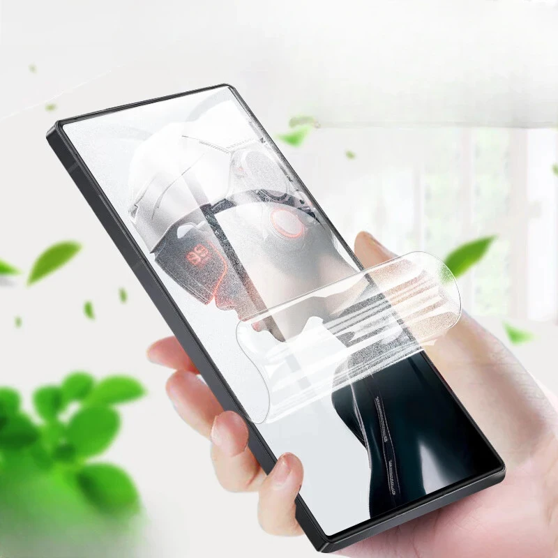 4-Pack Hydrogel Screen Protector – Soft Protection Film