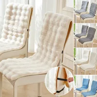 Winter Warmth Plush Chair Slipcover-Soft Anti-Slip Thick and Integrated Design for Living Room Dining Room Office and Home Decor 1