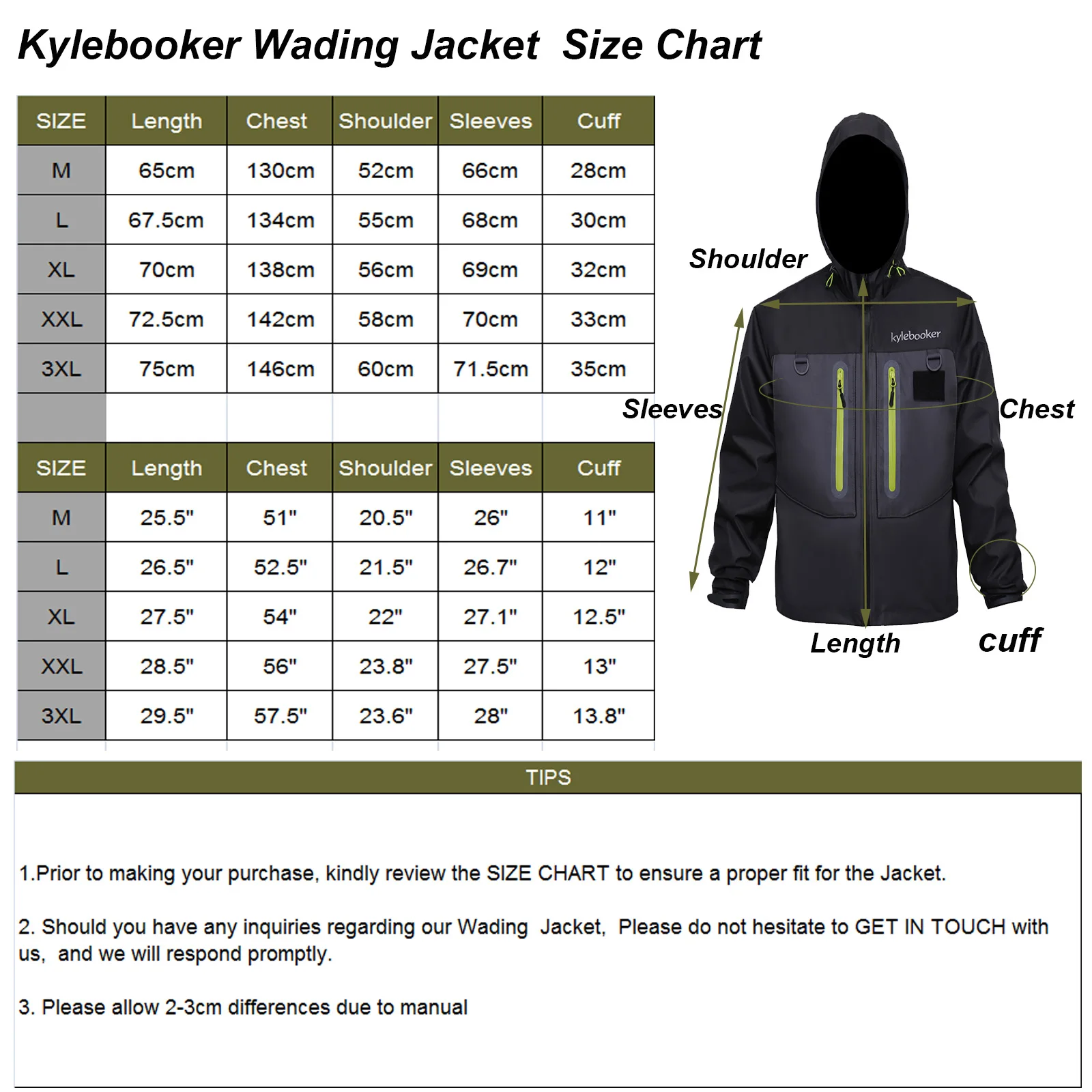 Veste Imperméable De Pêche à La Mouche Unifishing - Respirante, Nylon, Pataugeoire - M/L/XL